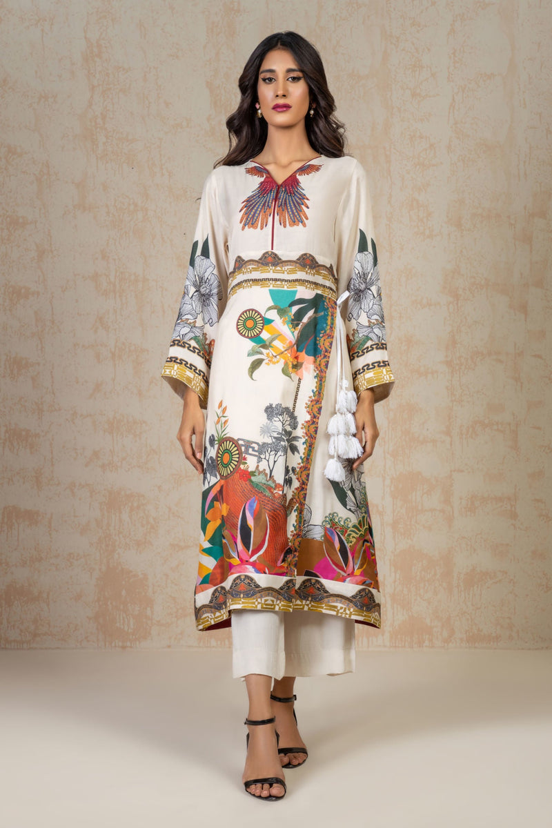 Shamaeel Ansari | Daily Pret Wear | ECK-21 by Shamaeel Ansari - Designer Dress - Type: Ladies Clothes - Available at Libayah - 100% Original