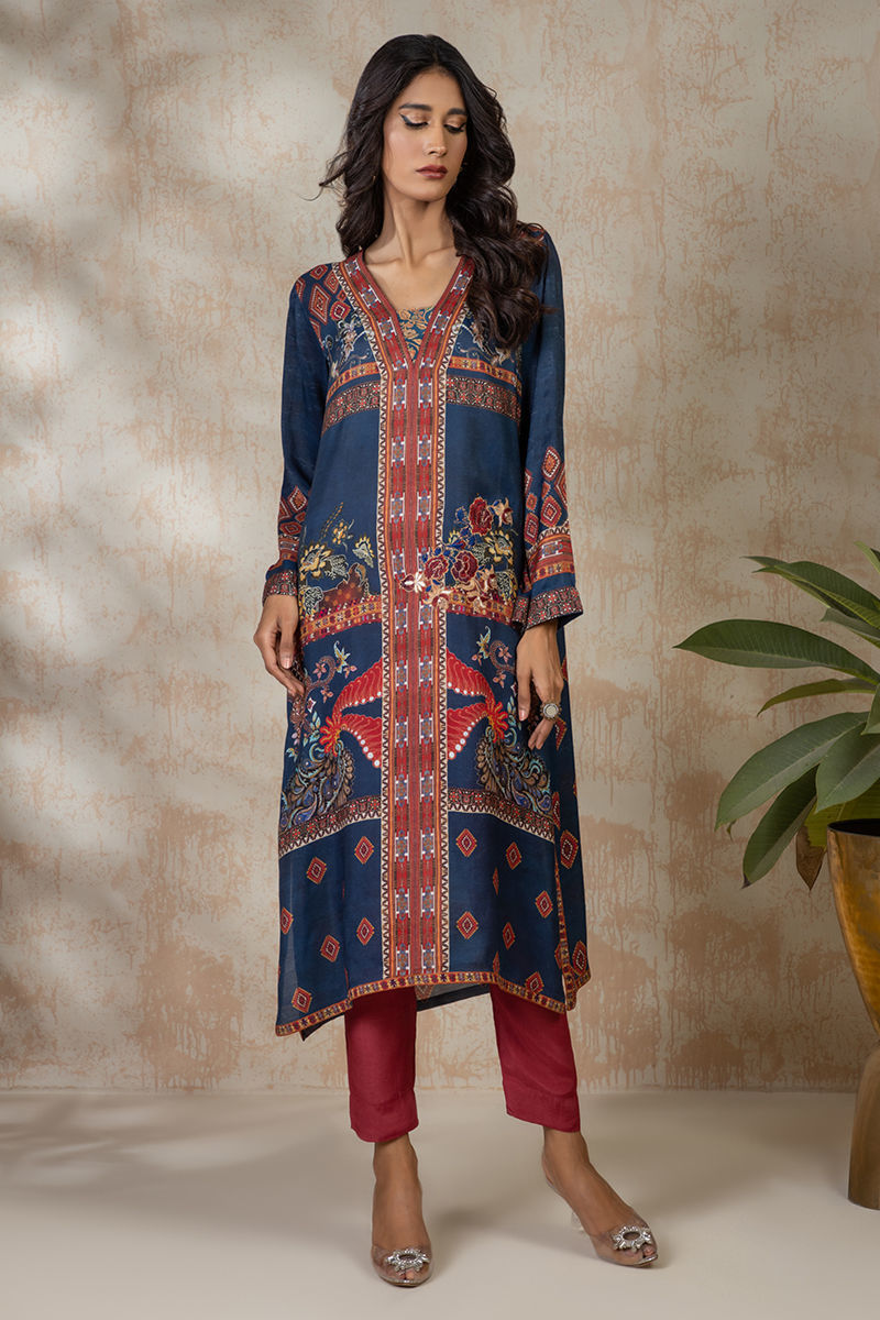Shamaeel Ansari | Daily Pret Wear | ECK-23 by Shamaeel Ansari - Designer Dress - Type: Ladies Clothes - Available at Libayah - 100% Original