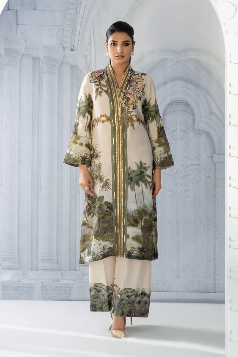 Shamaeel Ansari | Daily Pret Wear | ECK - 03 by Shamaeel Ansari - Designer Dress - Type: Ladies Clothes - Available at Libayah - 100% Original