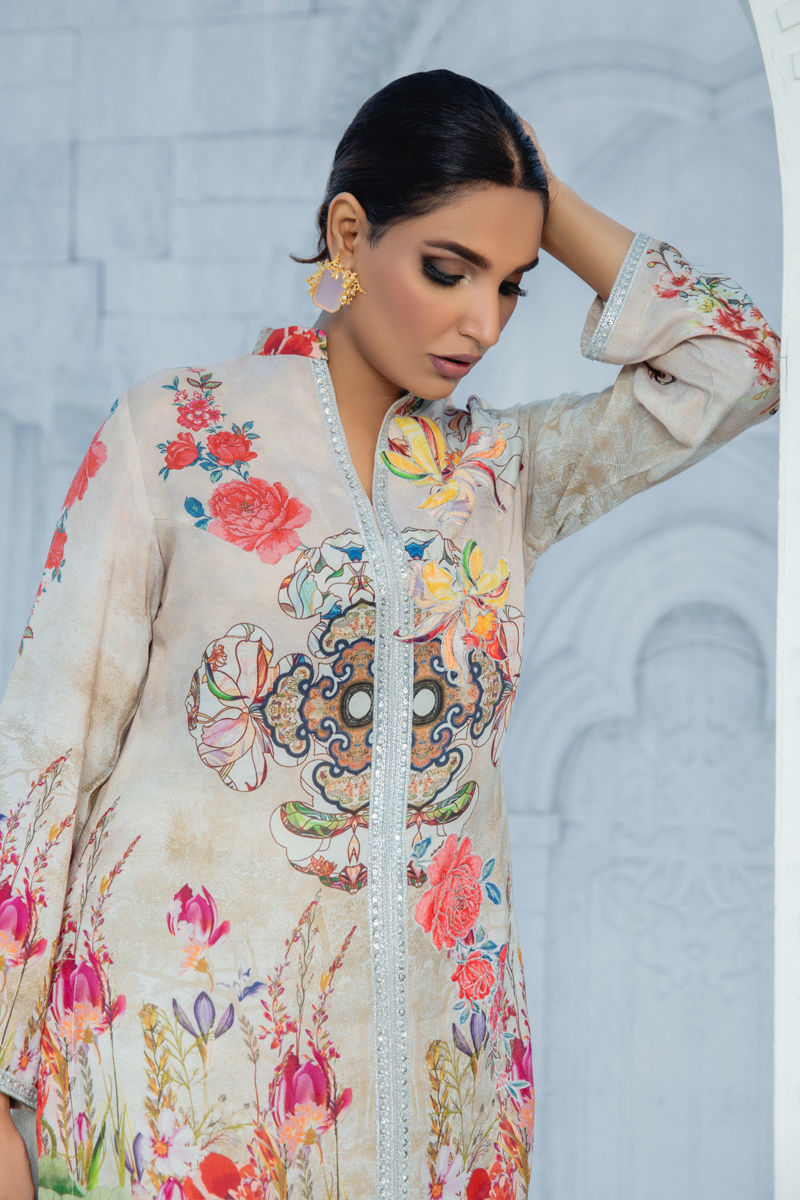 Shamaeel Ansari | Daily Pret Wear | ECK - 06 by Shamaeel Ansari - Designer Dress - Type: Ladies Clothes - Available at Libayah - 100% Original