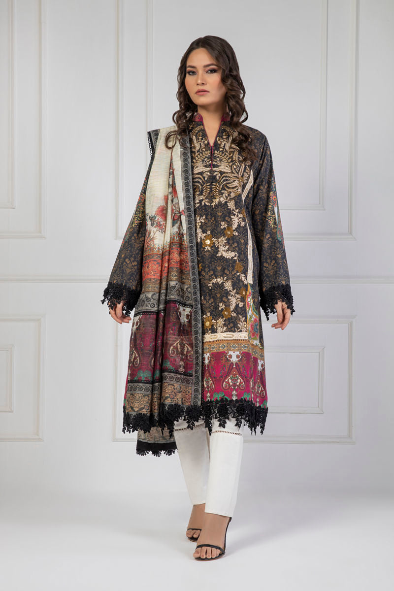 Shamaeel Ansari | Lawn 24 | LV113 by Shamaeel Ansari - Designer Dress - Type: Ladies Clothes - Available at Libayah - 100% Original
