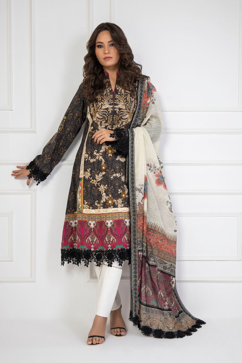 Shamaeel Ansari | Lawn 24 | LV113 by Shamaeel Ansari - Designer Dress - Type: Ladies Clothes - Available at Libayah - 100% Original