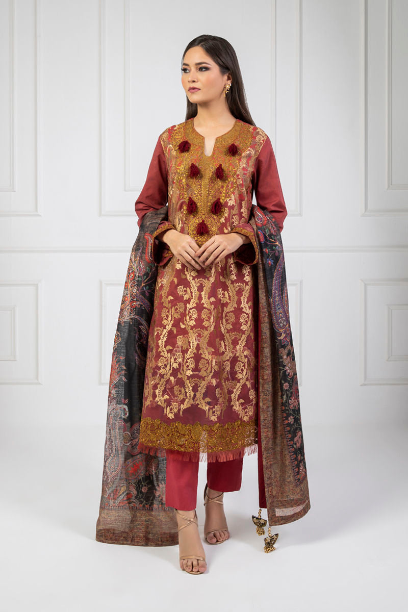 Shamaeel Ansari | Lawn 24 | LV115 by Shamaeel Ansari - Designer Dress - Type: Ladies Clothes - Available at Libayah - 100% Original