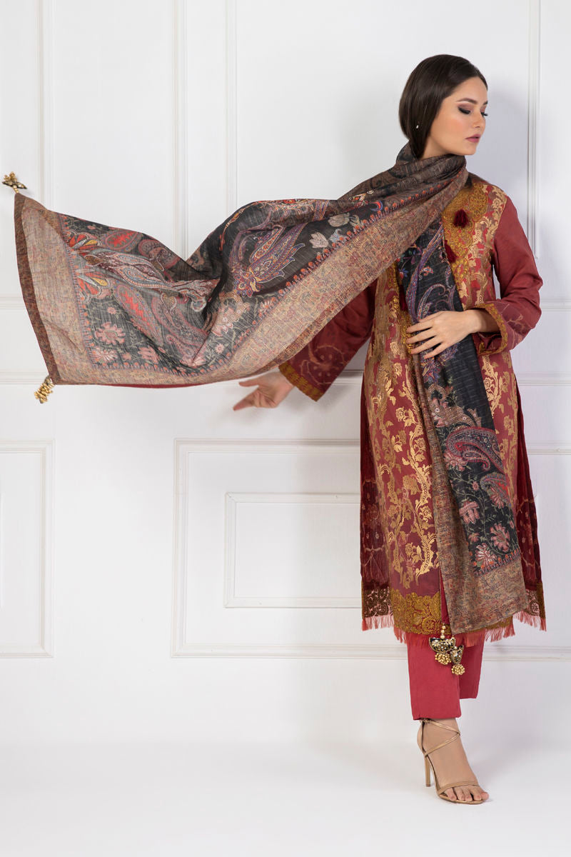 Shamaeel Ansari | Lawn 24 | LV115 by Shamaeel Ansari - Designer Dress - Type: Ladies Clothes - Available at Libayah - 100% Original