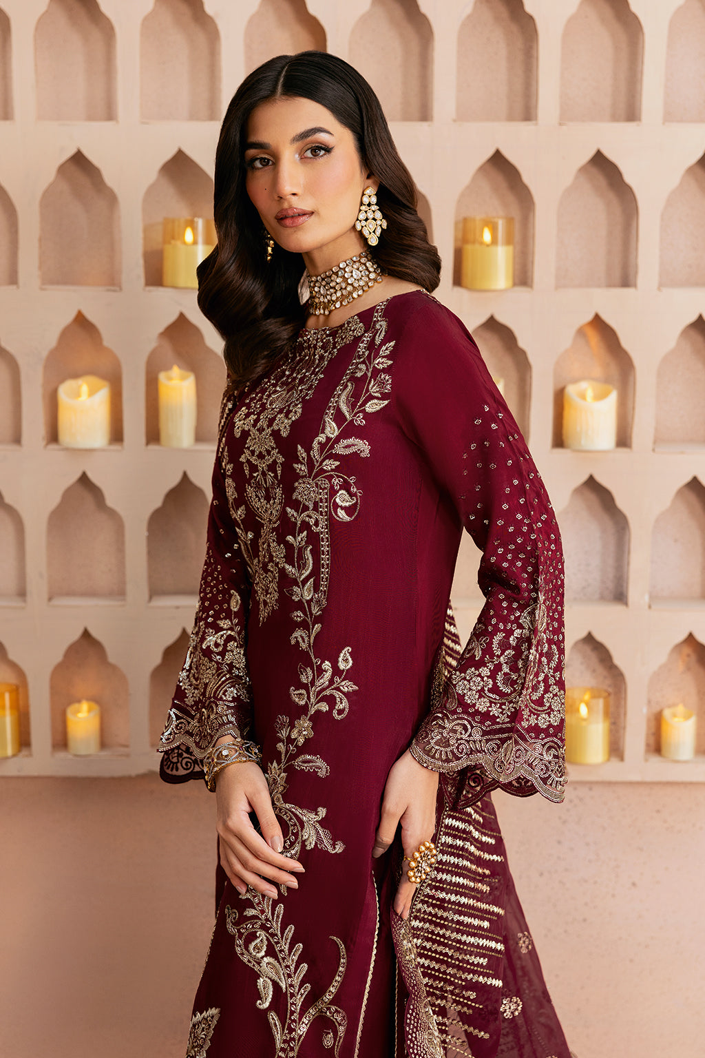 Ramsha | Shehnai Formals | SS-102 by Ramsha - Designer Dress - Type: Ladies Clothes - Available at Libayah - 100% Original