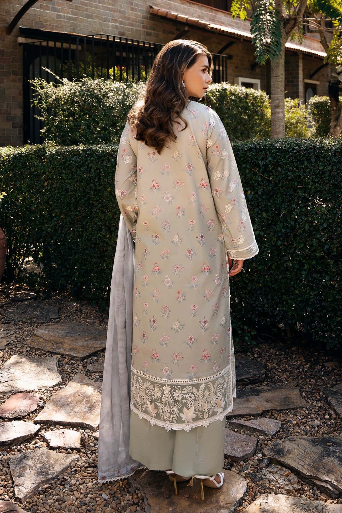 Afrozeh | Damask The Holiday Edit 25 | Maelis A by Afrozeh - Designer Dress - Type: Ladies Clothes - Available at Libayah - 100% Original