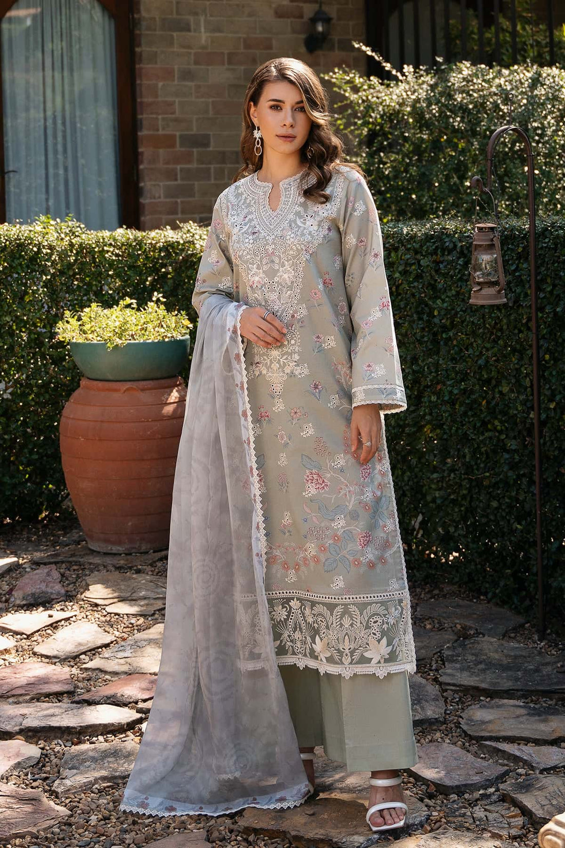 Afrozeh | Damask The Holiday Edit 25 | Maelis A by Afrozeh - Designer Dress - Type: Ladies Clothes - Available at Libayah - 100% Original