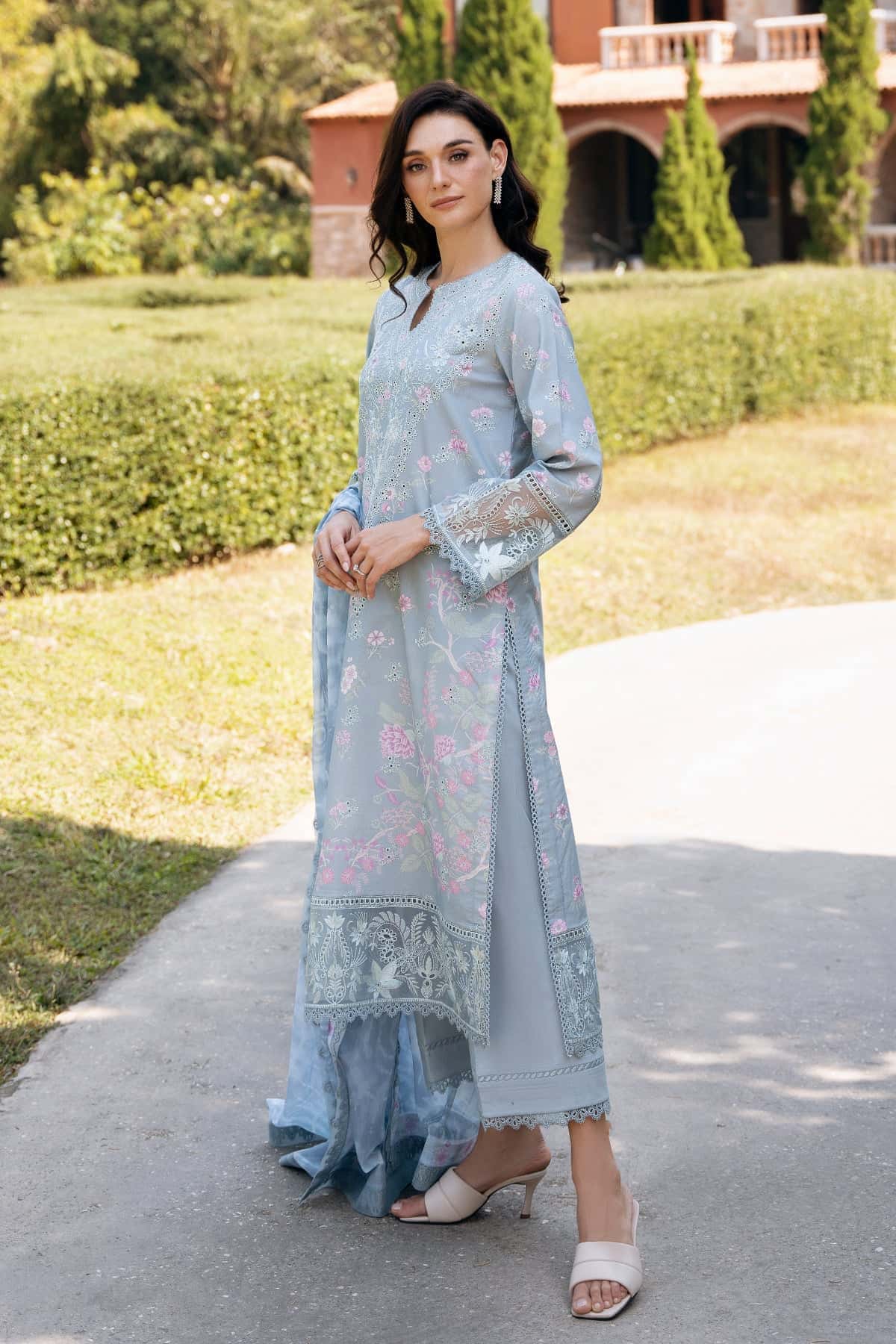 Afrozeh | Damask The Holiday Edit 25 | Maelis B by Afrozeh - Designer Dress - Type: Ladies Clothes - Available at Libayah - 100% Original
