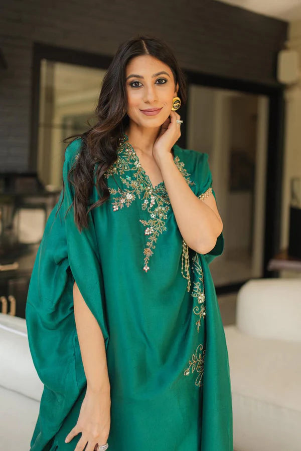 Jeem | Luxury Pret | SIA GREEN by Jeem - Designer Dress - Type: Ladies Clothes - Available at Libayah - 100% Original