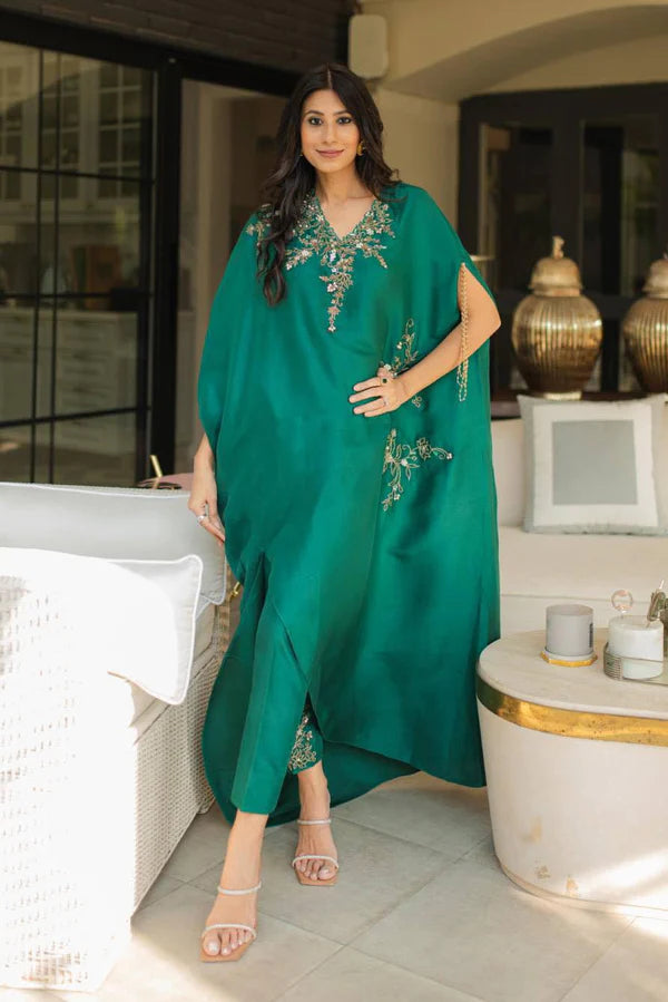 Jeem | Luxury Pret | SIA GREEN by Jeem - Designer Dress - Type: Ladies Clothes - Available at Libayah - 100% Original