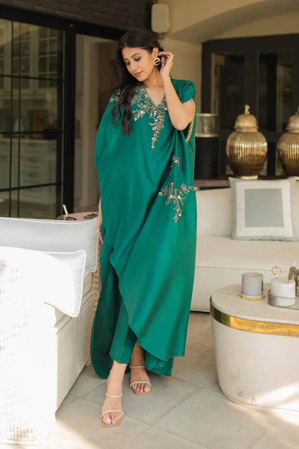 Jeem | Luxury Pret | SIA GREEN by Jeem - Designer Dress - Type: Ladies Clothes - Available at Libayah - 100% Original