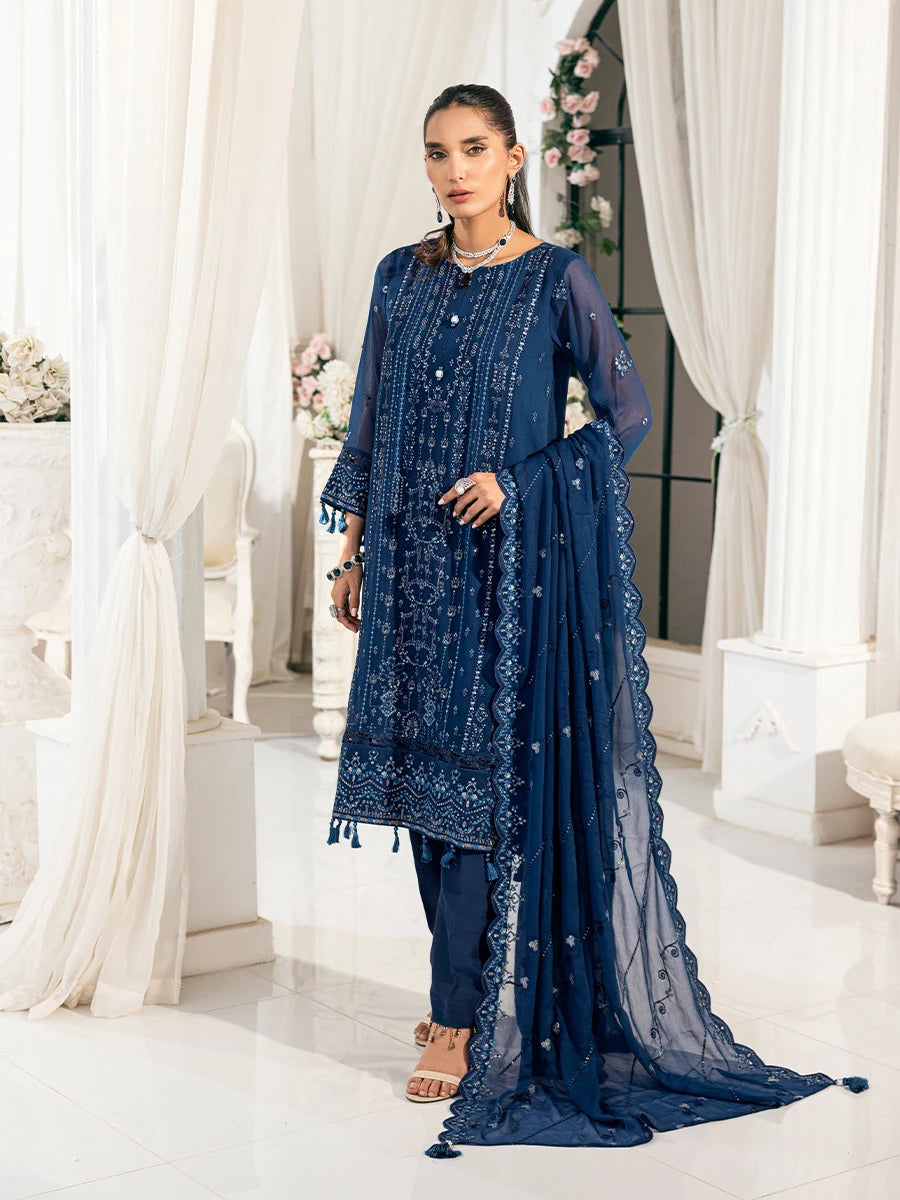 Salitex | Signature Festive Chiffon | SUNS7CH035UT by Salitex - Designer Dress - Type: Ladies Clothes - Available at Libayah - 100% Original