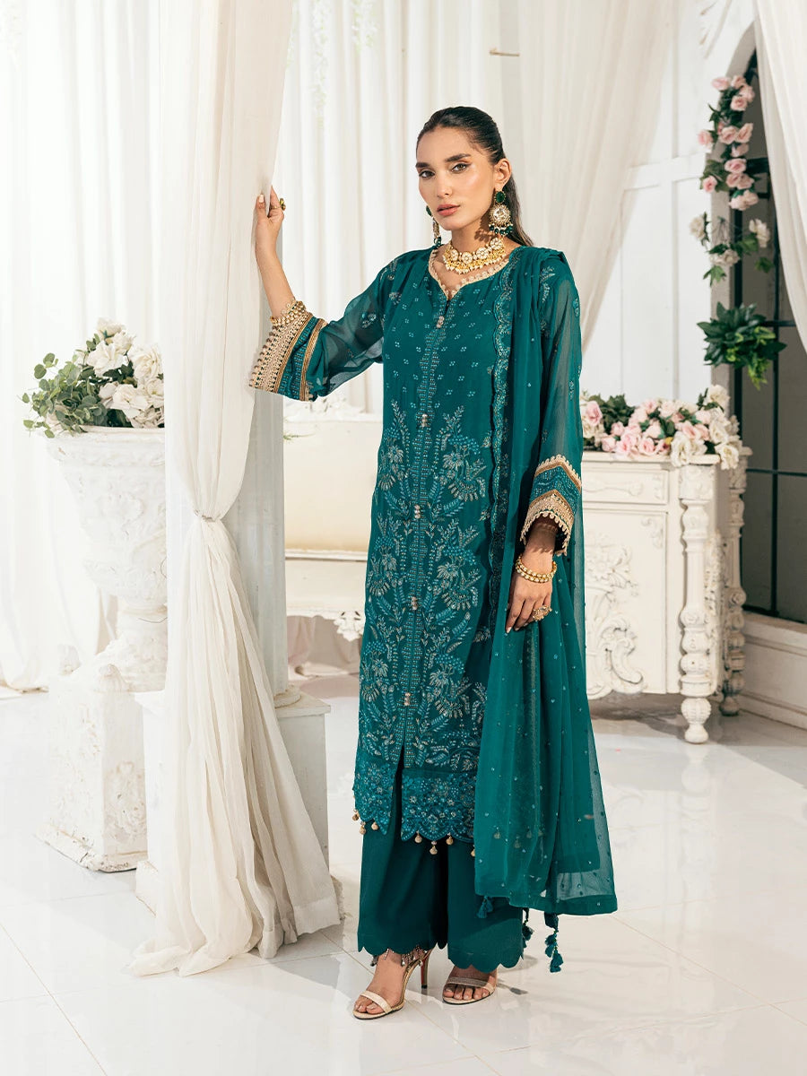 Salitex | Signature Festive Chiffon | SUNS7CH045UT by Salitex - Designer Dress - Type: Ladies Clothes - Available at Libayah - 100% Original