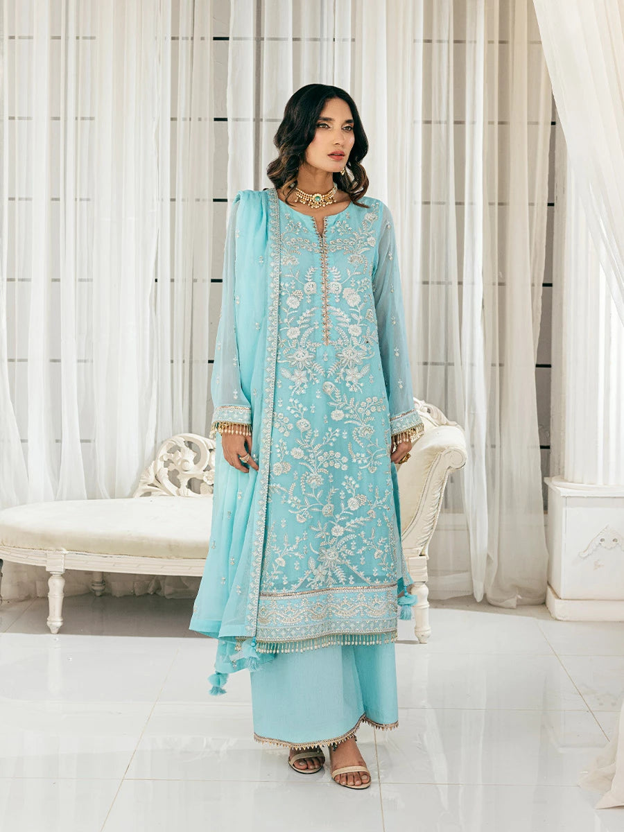 Salitex | Signature Festive Chiffon | SUNS7CH043UT by Salitex - Designer Dress - Type: Ladies Clothes - Available at Libayah - 100% Original