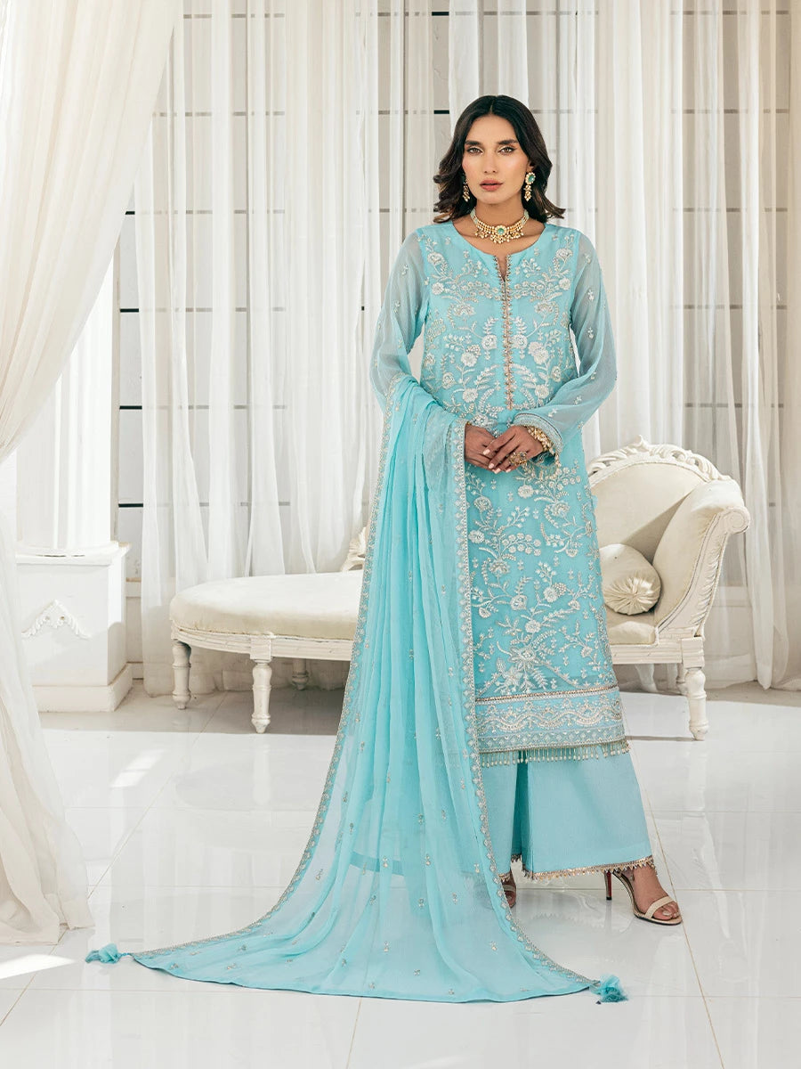 Salitex | Signature Festive Chiffon | SUNS7CH043UT by Salitex - Designer Dress - Type: Ladies Clothes - Available at Libayah - 100% Original