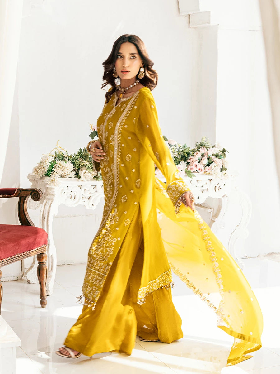 Salitex | Signature Festive Chiffon | SUNS7CH041UT by Salitex - Designer Dress - Type: Ladies Clothes - Available at Libayah - 100% Original