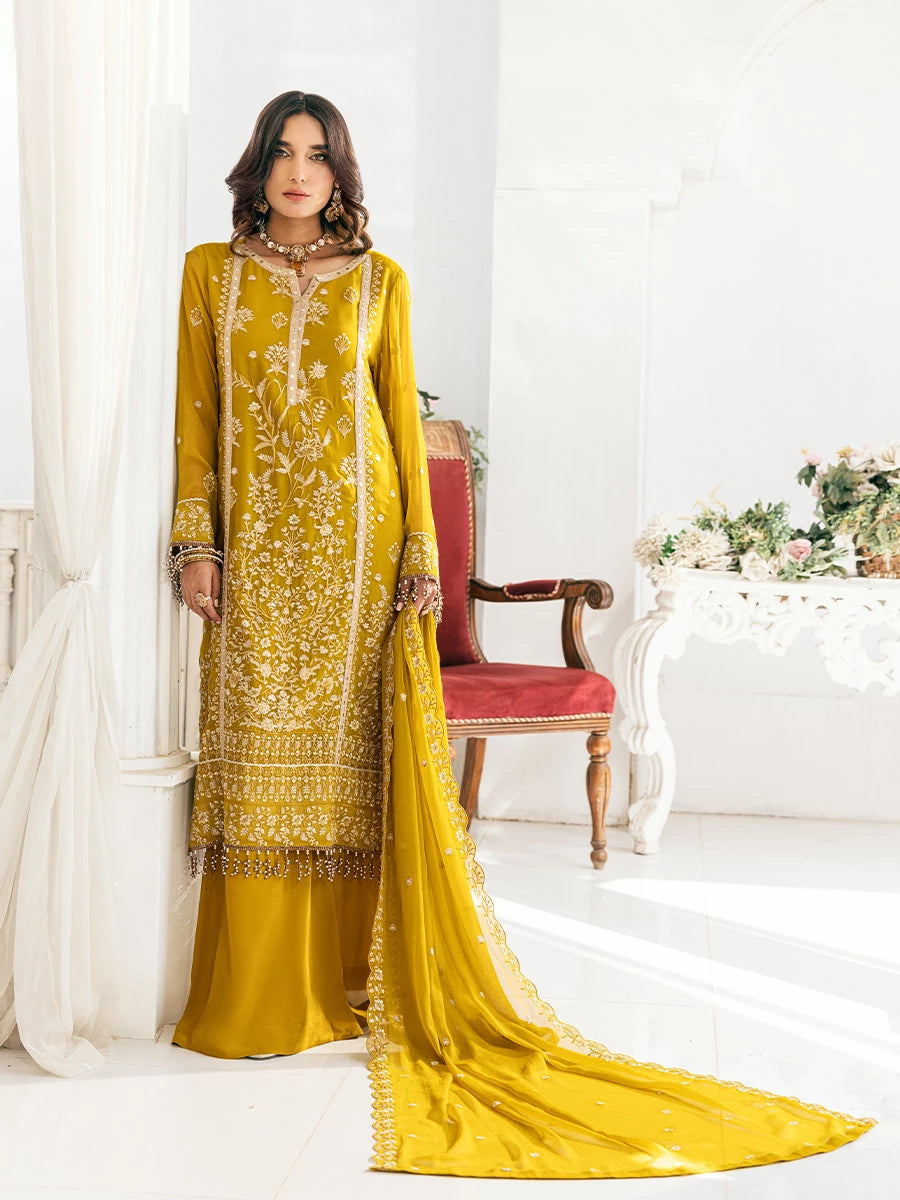 Salitex | Signature Festive Chiffon | SUNS7CH041UT by Salitex - Designer Dress - Type: Ladies Clothes - Available at Libayah - 100% Original