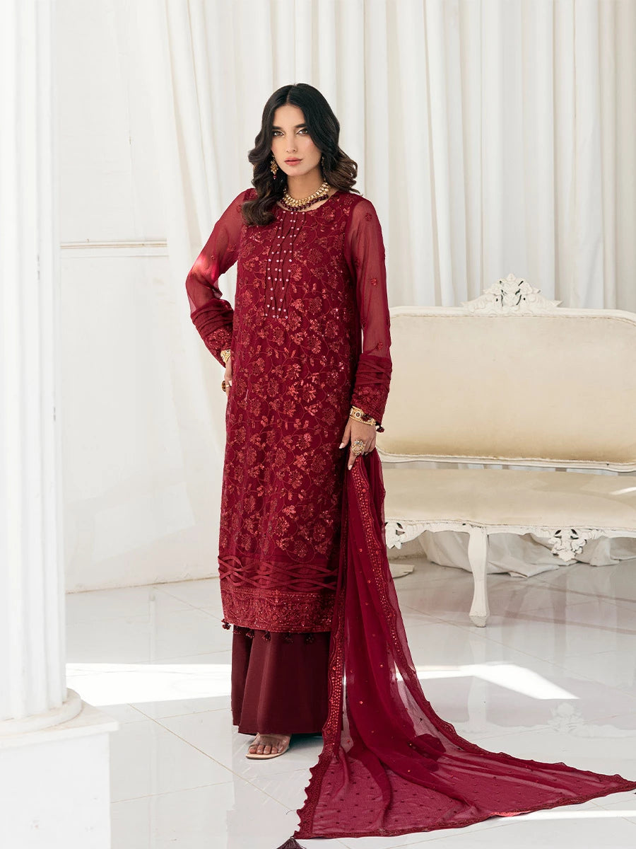 Salitex | Signature Festive Chiffon | SUNS7CH026UT by Salitex - Designer Dress - Type: Ladies Clothes - Available at Libayah - 100% Original