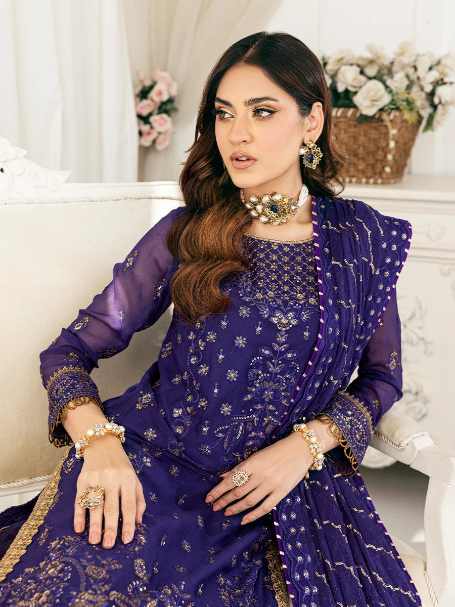 Salitex | Signature Festive Chiffon | SUNS7CH046UT by Salitex - Designer Dress - Type: Ladies Clothes - Available at Libayah - 100% Original