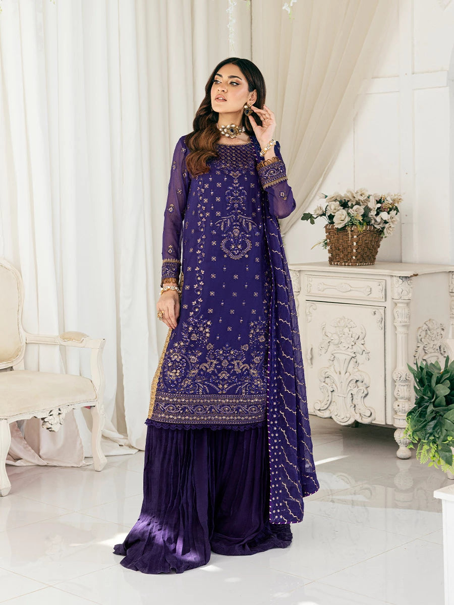 Salitex | Signature Festive Chiffon | SUNS7CH046UT by Salitex - Designer Dress - Type: Ladies Clothes - Available at Libayah - 100% Original