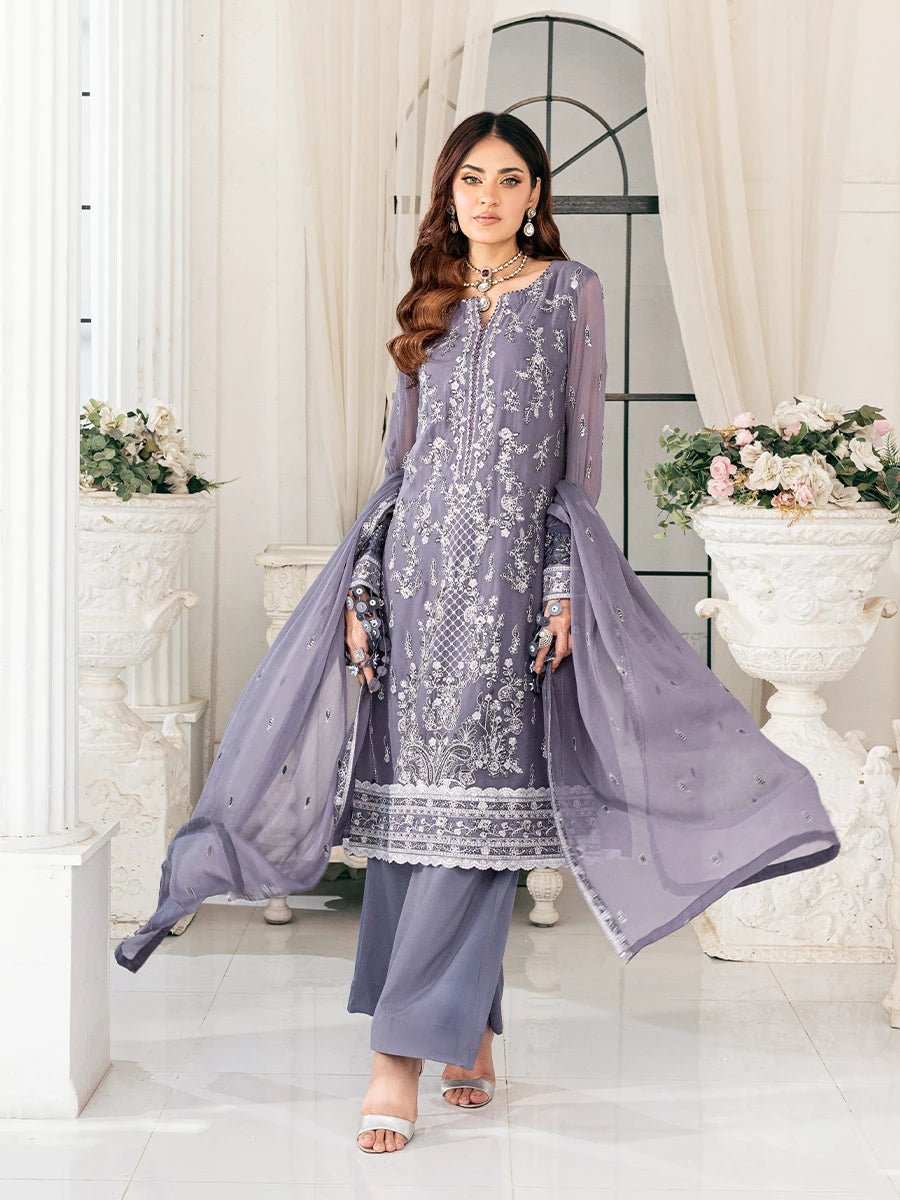 Salitex | Signature Festive Chiffon | SUNS7CH047UT by Salitex - Designer Dress - Type: Ladies Clothes - Available at Libayah - 100% Original
