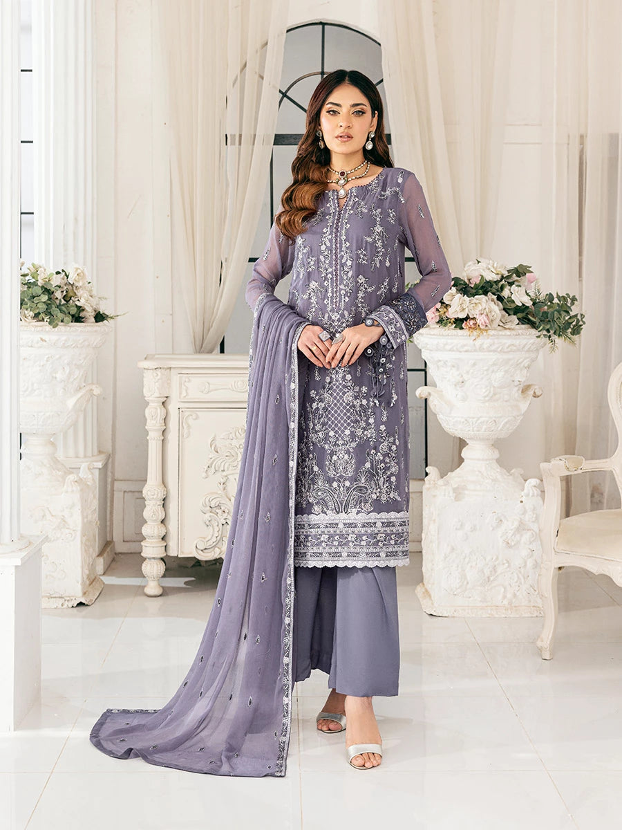 Salitex | Signature Festive Chiffon | SUNS7CH047UT by Salitex - Designer Dress - Type: Ladies Clothes - Available at Libayah - 100% Original