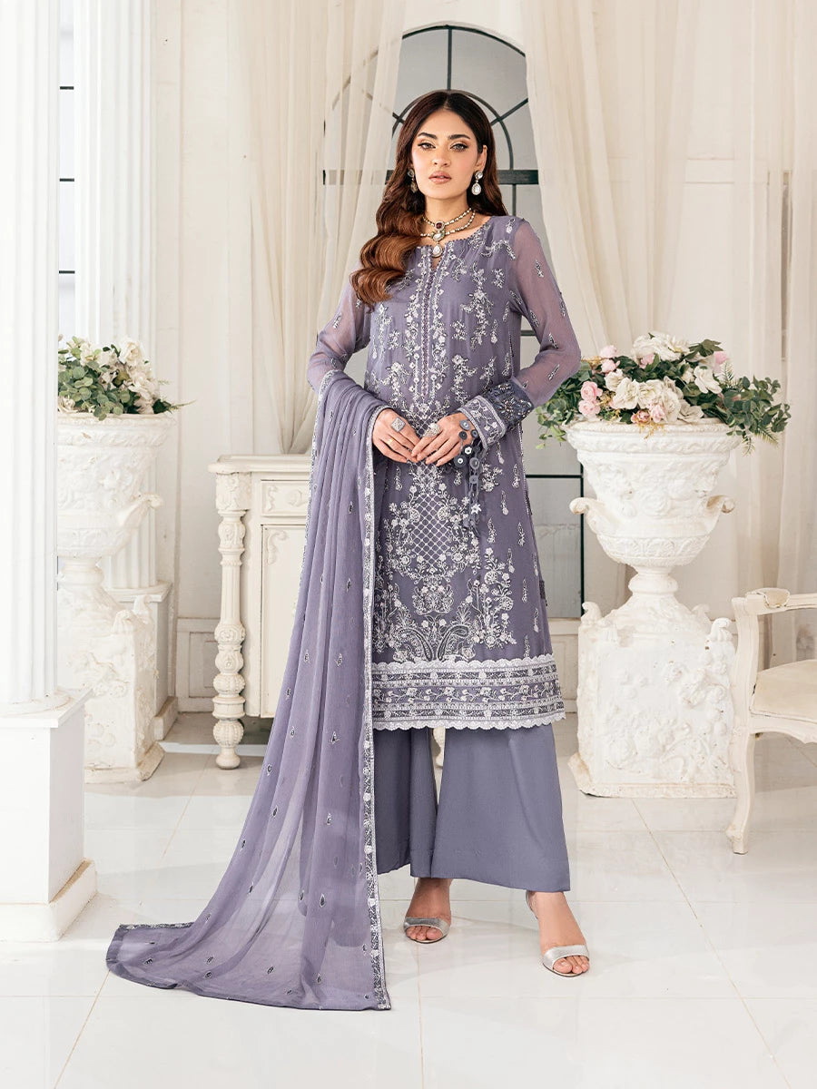 Salitex | Signature Festive Chiffon | SUNS7CH047UT by Salitex - Designer Dress - Type: Ladies Clothes - Available at Libayah - 100% Original