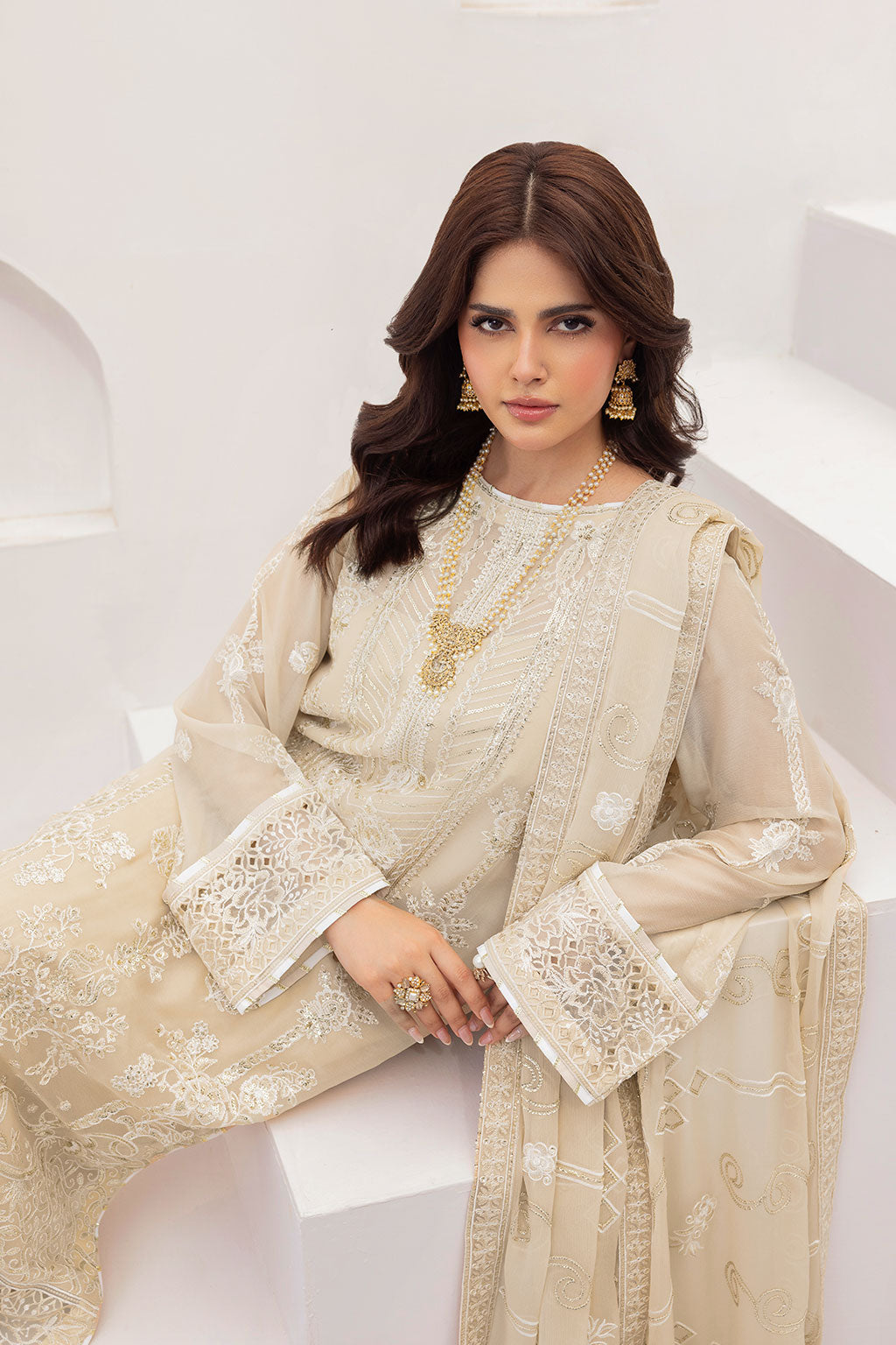 Ramsha | Sonehri Collection | BB-302 by Ramsha - Designer Dress  - Type : Ladies Clothes - Available at Libayah - 100% Original 