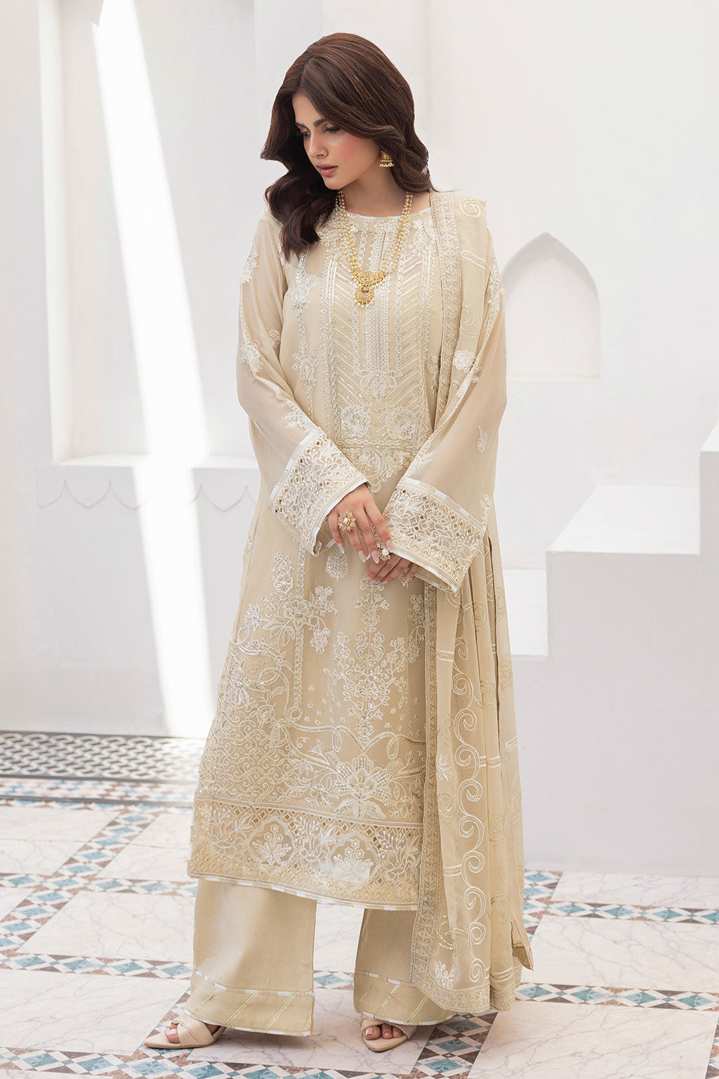Ramsha | Sonehri Collection | BB-302 by Ramsha - Designer Dress  - Type : Ladies Clothes - Available at Libayah - 100% Original 