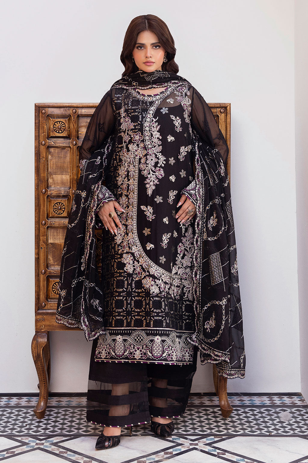Ramsha | Sonehri Collection | BB-306 by Ramsha - Designer Dress  - Type : Ladies Clothes - Available at Libayah - 100% Original 