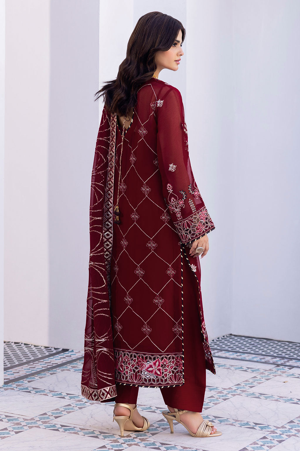 Ramsha | Sonehri Collection | BB-301 by Ramsha - Designer Dress  - Type : Ladies Clothes - Available at Libayah - 100% Original 