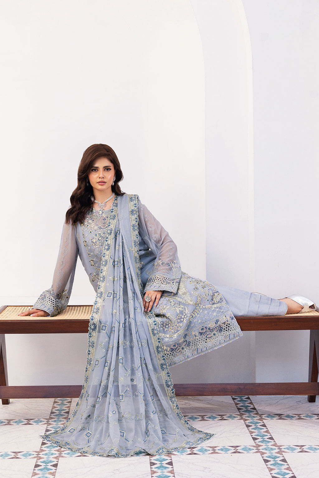 Ramsha | Sonehri Collection | BB-308 by Ramsha - Designer Dress  - Type : Ladies Clothes - Available at Libayah - 100% Original 