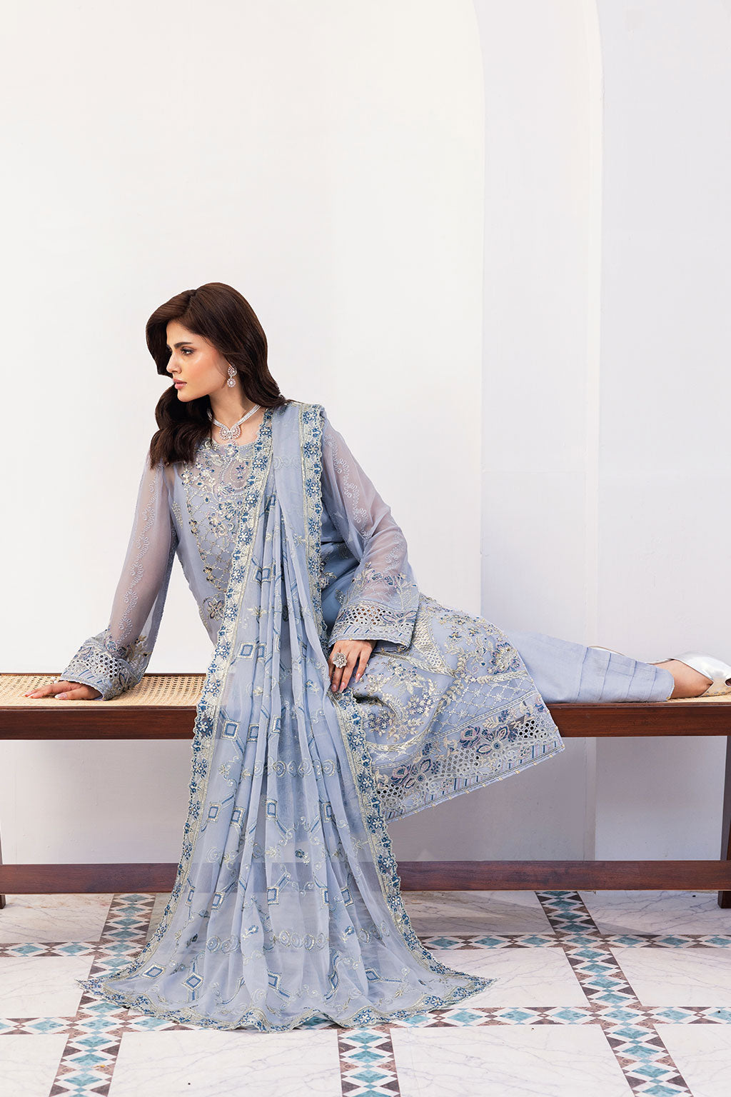 Ramsha | Sonehri Collection | BB-308 by Ramsha - Designer Dress  - Type : Ladies Clothes - Available at Libayah - 100% Original 