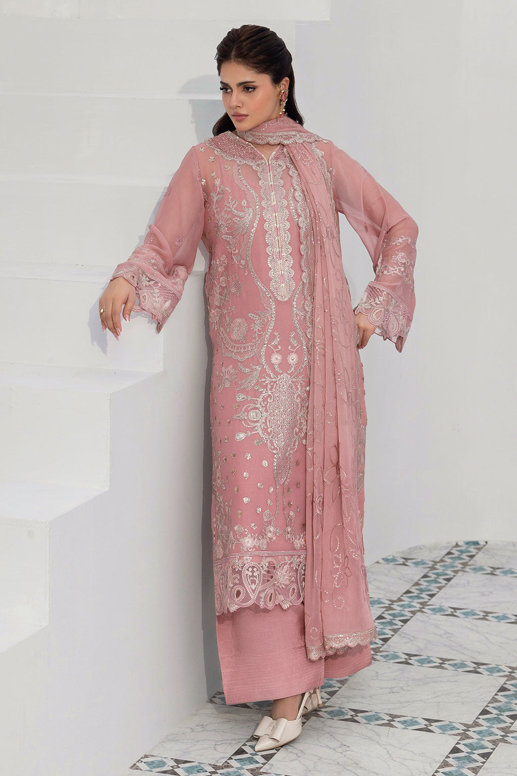 Ramsha | Sonehri Collection | BB-303 by Ramsha - Designer Dress  - Type : Ladies Clothes - Available at Libayah - 100% Original 