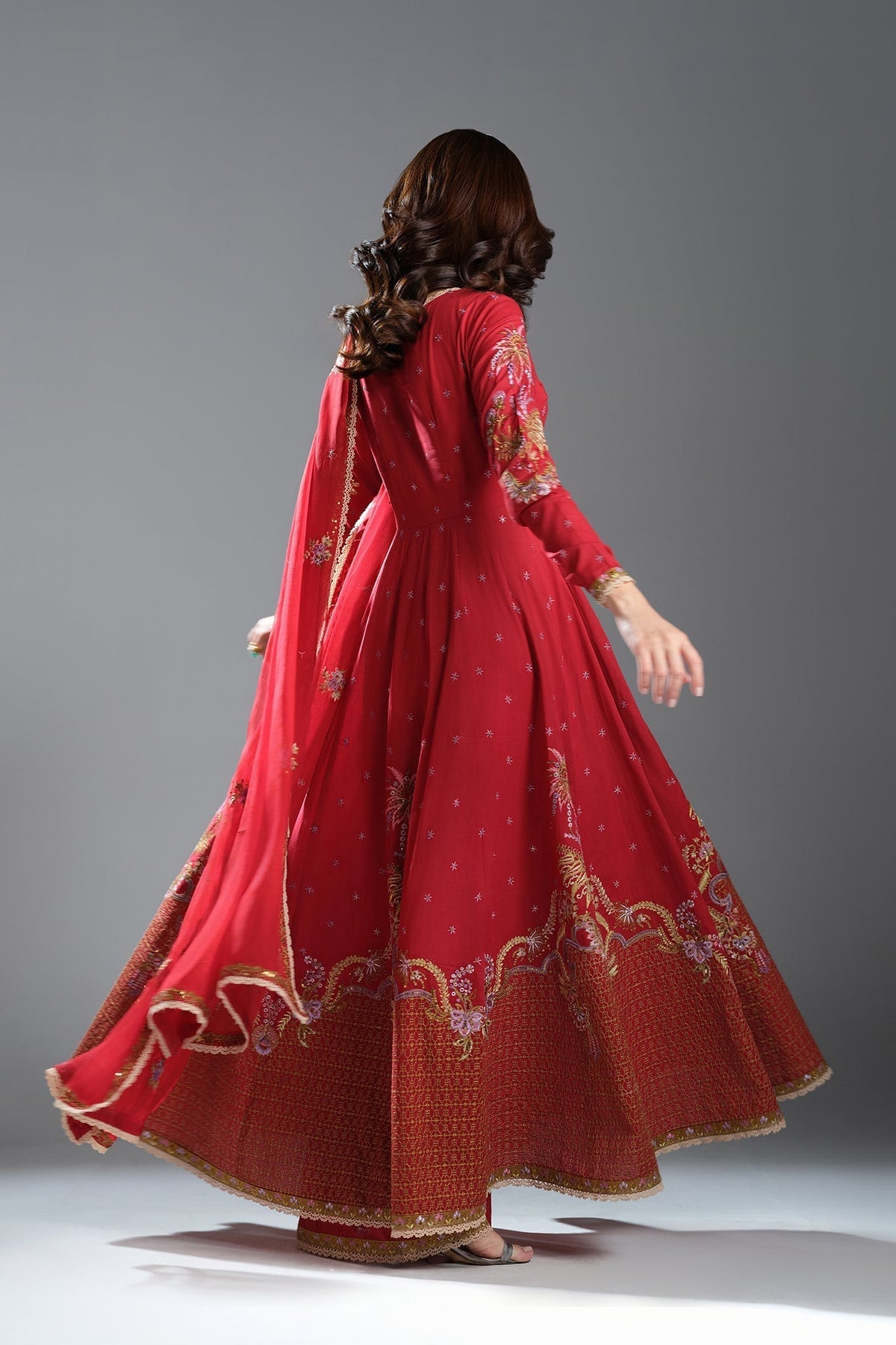 Fahad Hussayn | Pehra Luxury Pret 24 | SPIRE by Fahad Hussayn - Designer Dress - Type: Ladies Clothes - Available at Libayah - 100% Original