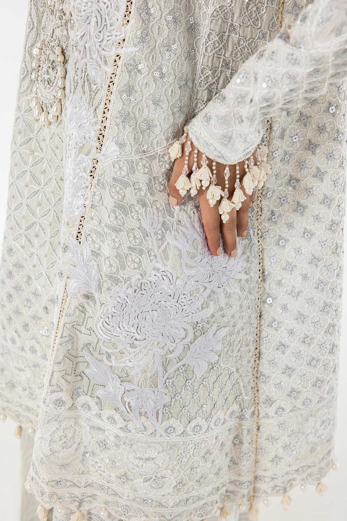 Sana Safinaz | Luxury Pret |  SS24FOR246P3 by Sana Safinaz - Designer Dress - Type: Ladies Clothes - Available at Libayah - 100% Original