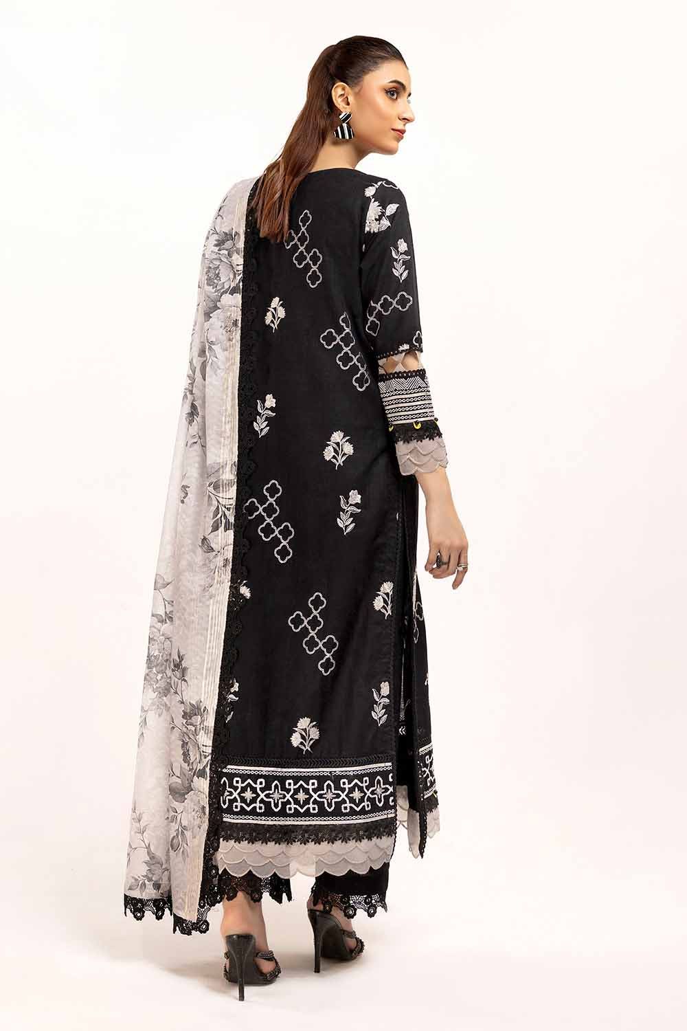 Gul Ahmed | Winter Collection 24 | Zari Jacquard Dupatta ST-42010 by Gul Ahmed - Designer Dress - Type: Ladies Clothes - Available at Libayah - 100% Original