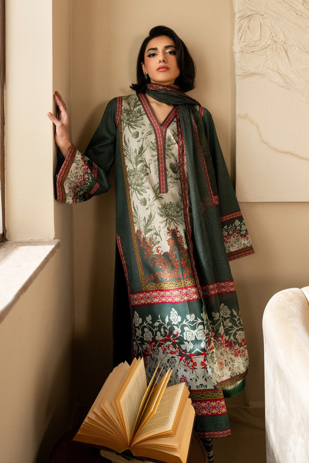 Maryum N Maria | Nazm Collection | STELLA - MS50459 by Maryum N Maria - Designer Dress - Type: Ladies Clothes - Available at Libayah - 100% Original