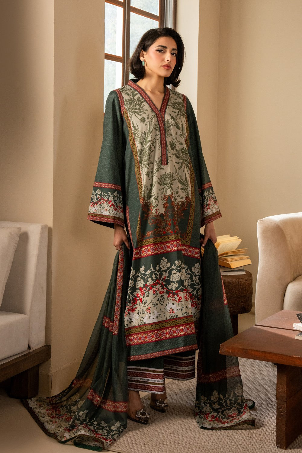 Maryum N Maria | Nazm Collection | STELLA - MS50459 by Maryum N Maria - Designer Dress - Type: Ladies Clothes - Available at Libayah - 100% Original