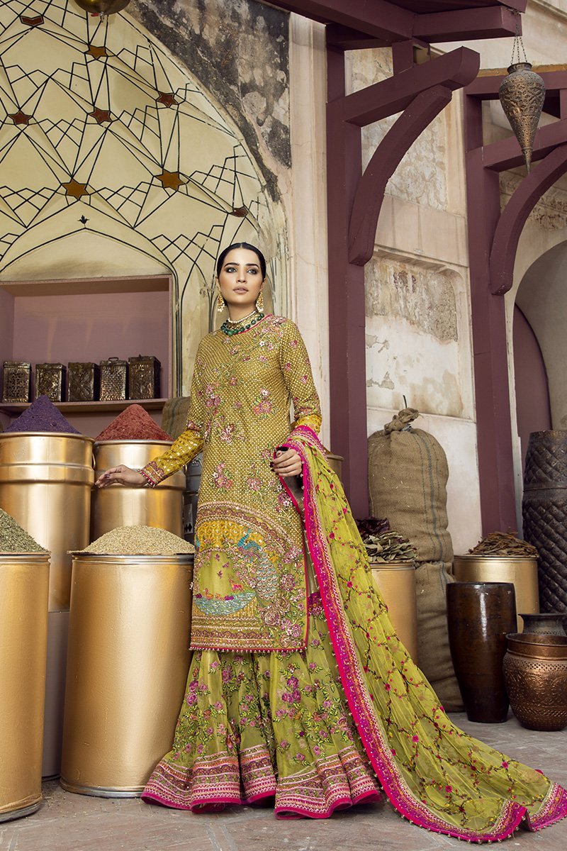 Fahad Hussayn | Formals 2024 | SURAAL by Fahad Hussayn - Designer Dress - Type: Ladies Clothes - Available at Libayah - 100% Original