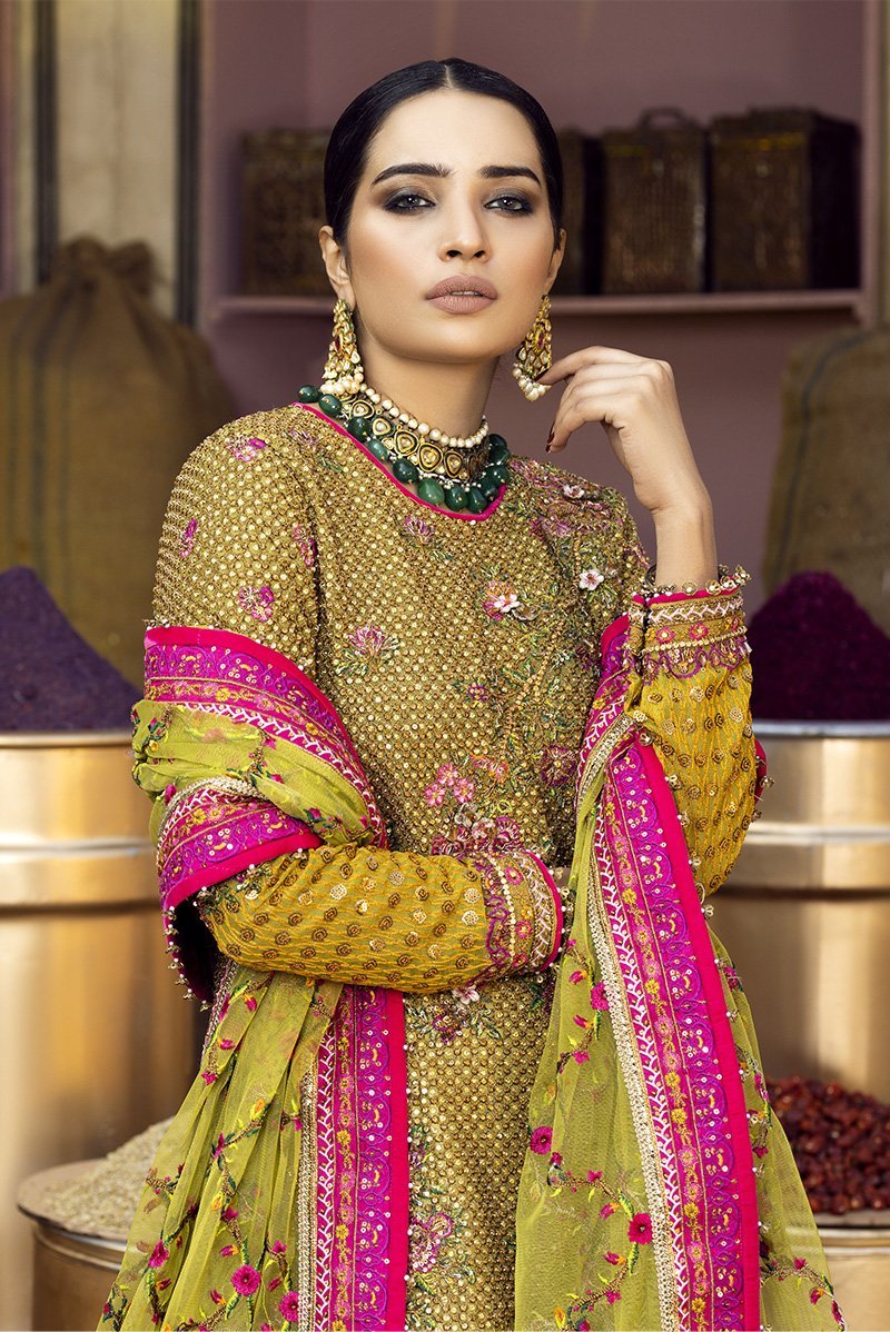 Fahad Hussayn | Formals 2024 | SURAAL by Fahad Hussayn - Designer Dress - Type: Ladies Clothes - Available at Libayah - 100% Original