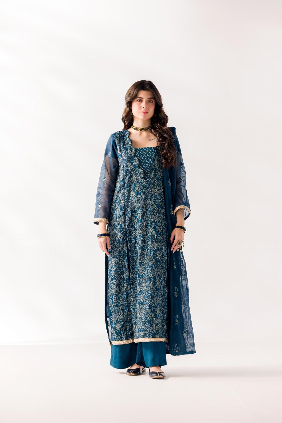 TaanaBaana | Luxe Line | F0387B by TaanaBaana - Designer Dress - Type: Ladies Clothes - Available at Libayah - 100% Original