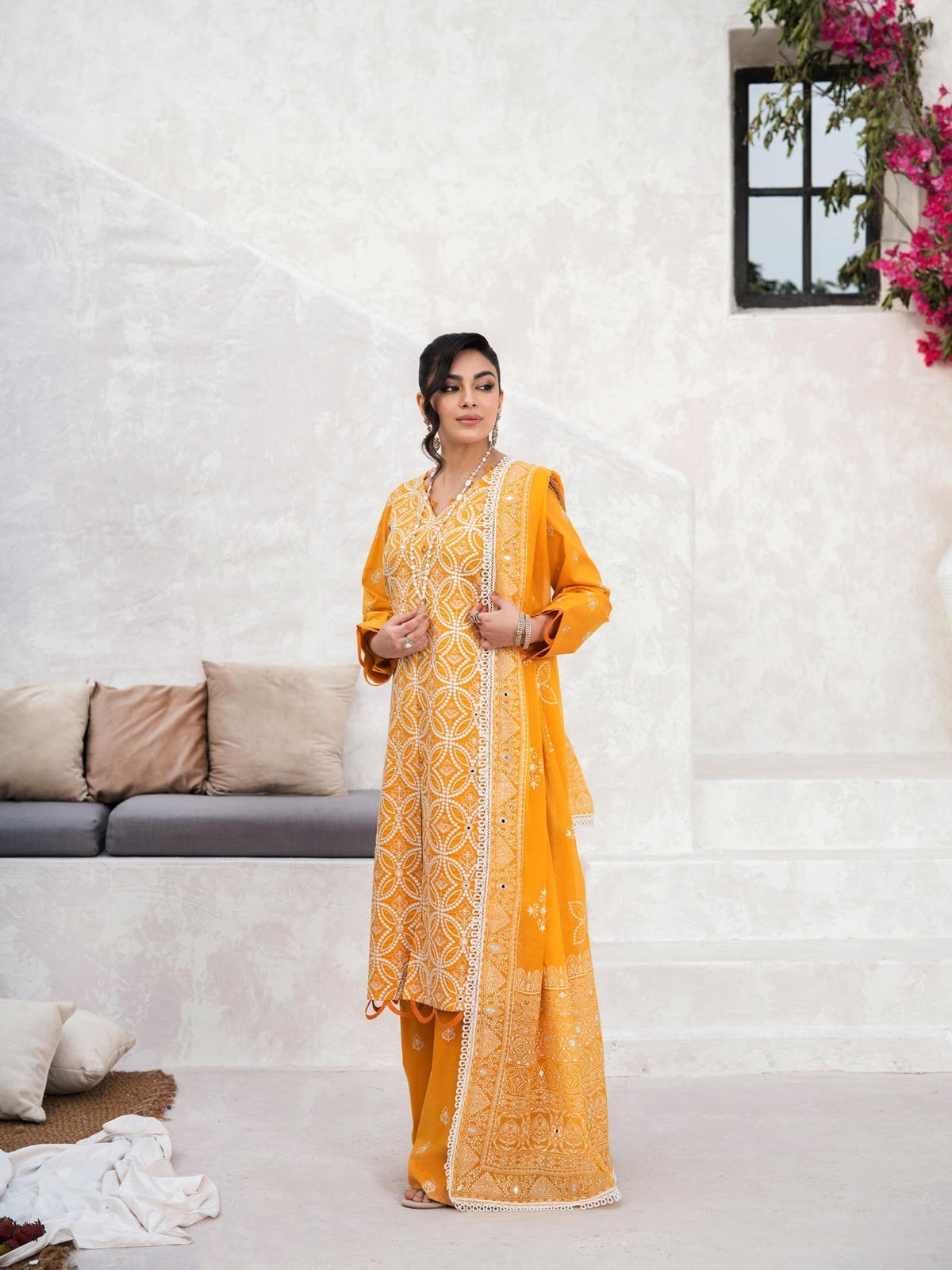 Taanabaana | Mem Saab Collection | M3241 by TaanaBaana - Designer Dress - Type: Ladies Clothes - Available at Libayah - 100% Original