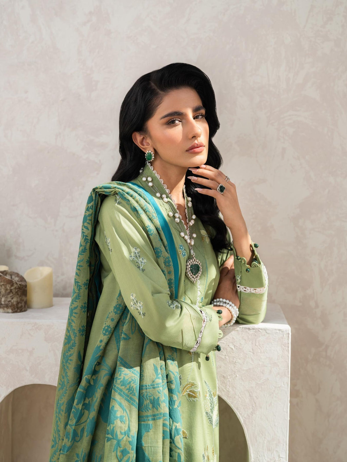 Taanabaana | Mem Saab Collection | M3242 by TaanaBaana - Designer Dress - Type: Ladies Clothes - Available at Libayah - 100% Original