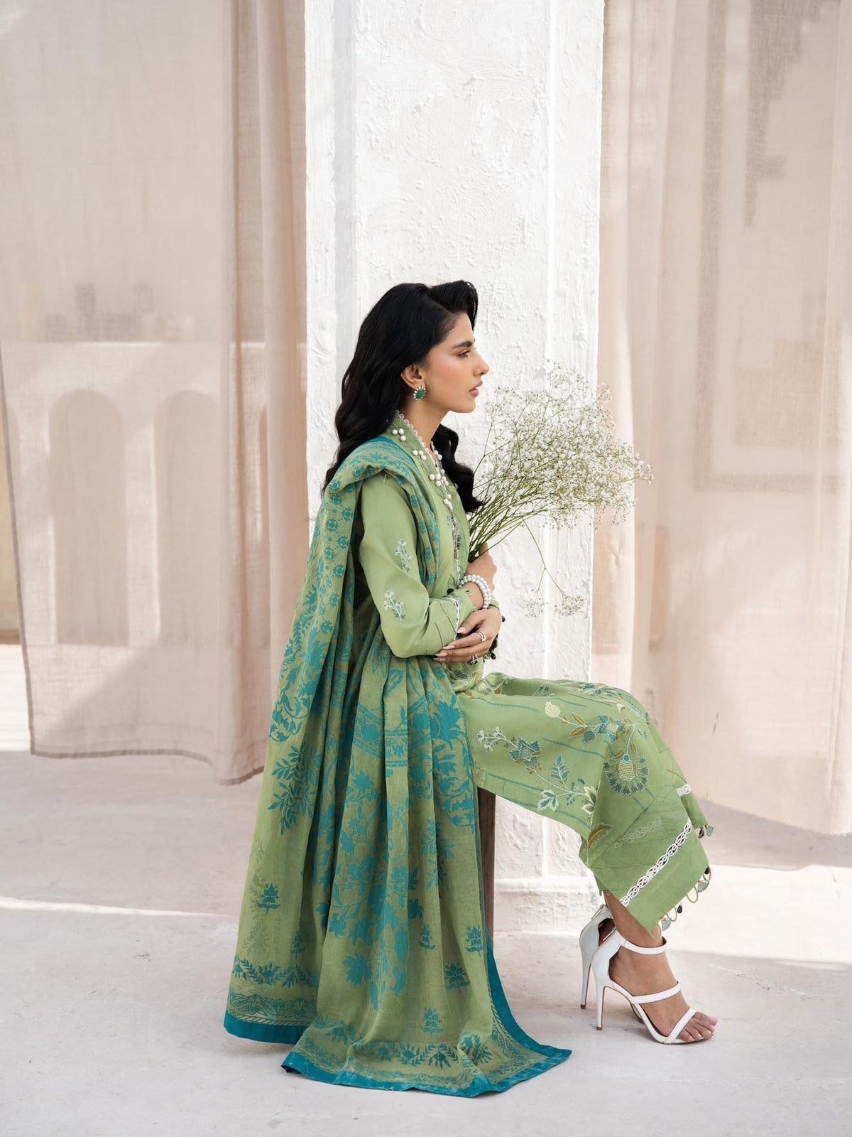 Taanabaana | Mem Saab Collection | M3242 by TaanaBaana - Designer Dress - Type: Ladies Clothes - Available at Libayah - 100% Original