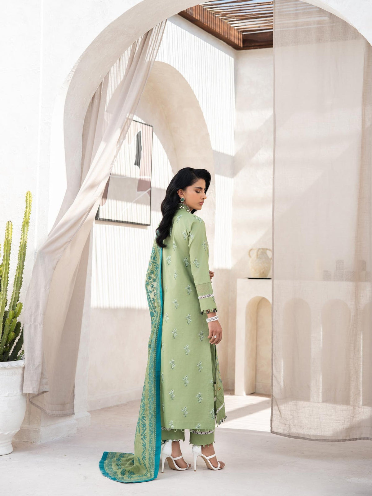 Taanabaana | Mem Saab Collection | M3242 by TaanaBaana - Designer Dress - Type: Ladies Clothes - Available at Libayah - 100% Original