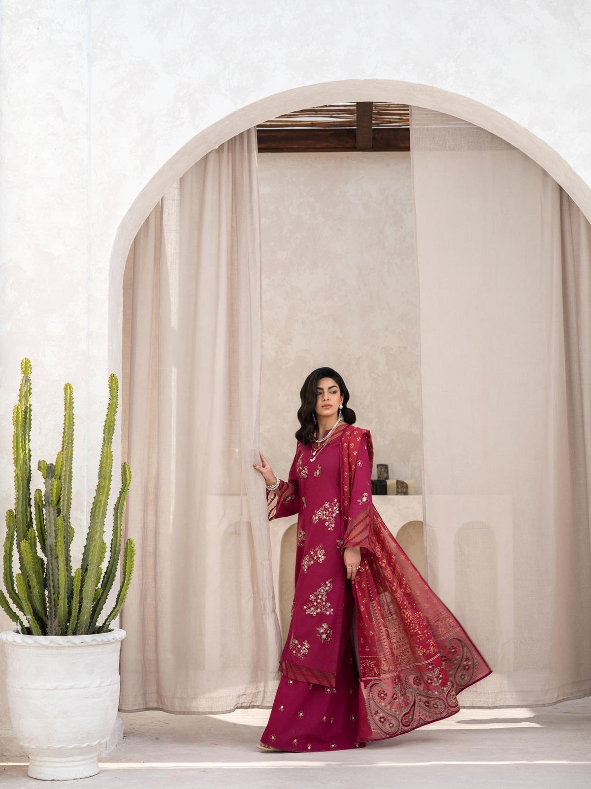 Taanabaana | Mem Saab Collection | M3243 by TaanaBaana - Designer Dress - Type: Ladies Clothes - Available at Libayah - 100% Original