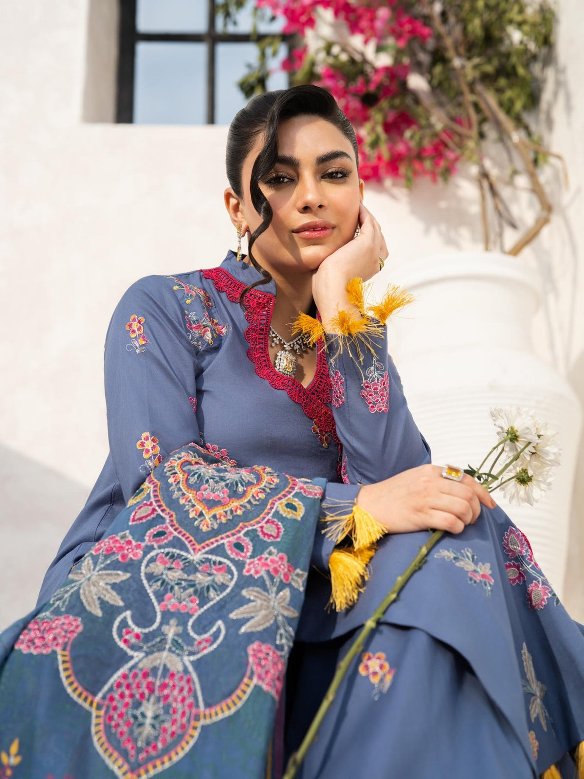 Taanabaana | Mem Saab Collection | M3244 by TaanaBaana - Designer Dress - Type: Ladies Clothes - Available at Libayah - 100% Original