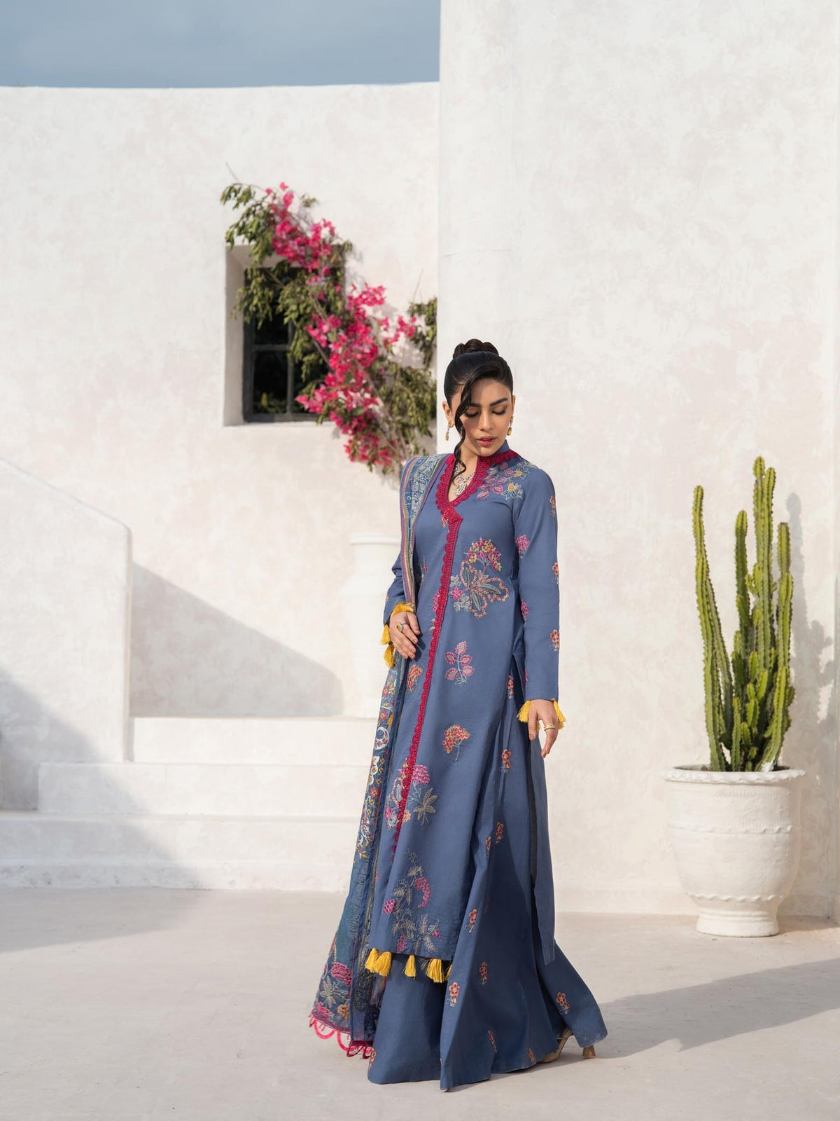 Taanabaana | Mem Saab Collection | M3244 by TaanaBaana - Designer Dress - Type: Ladies Clothes - Available at Libayah - 100% Original