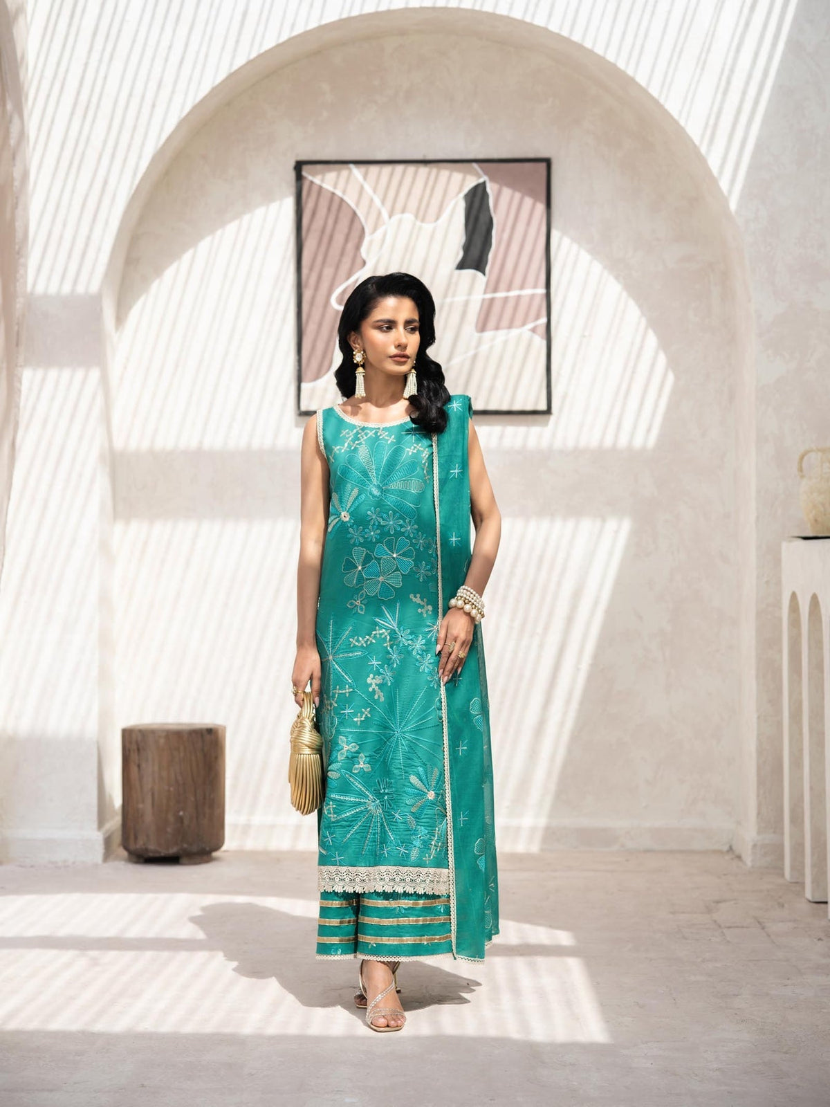 Taanabaana | Mem Saab Collection | M3247 by TaanaBaana - Designer Dress - Type: Ladies Clothes - Available at Libayah - 100% Original